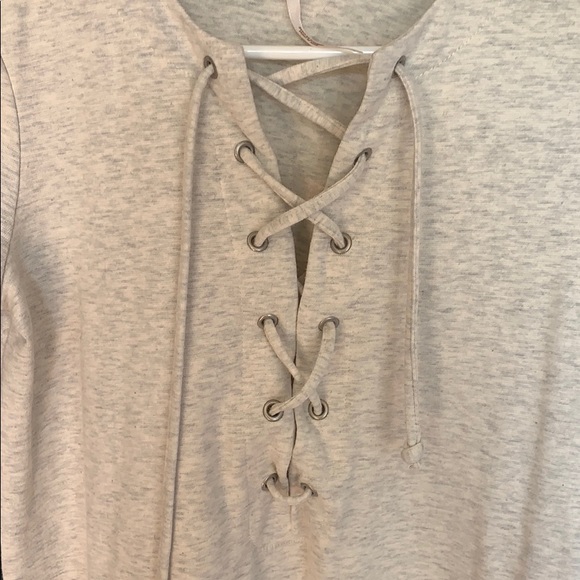 Free People Mini Dress/ 3/4 sleeve - Picture 5 of 5